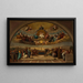 Dispute sur le Très Saint Sacrement - Giuseppe Cades — framed artwork on a wall