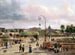 La place Louis XVI, place de la Concorde en 1829 - Giuseppe Canella — weergave van het kunstwerk