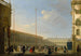 Venetië, uitzicht op het San Marco plein vanaf de Piazzetta dei Leoncini - Giuseppe Canella — weergave van het kunstwerk