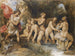 Diane en Actéon - Giuseppe Cesari — weergave van het kunstwerk