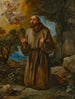 Sint Franciscus in gebed - Giuseppe Cesari — weergave van het kunstwerk