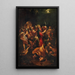 La capture du Christ - Giuseppe Cesari — ingelijst kunstwerk aan de muur