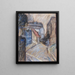Montmartre - Giuseppe Cominetti — ingelijst kunstwerk aan de muur