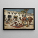 Caravane au repos - Giuseppe Gabani — ingelijst kunstwerk aan de muur