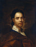 Portret van een jonge man - Giuseppe Ghislandi — weergave van het kunstwerk