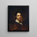 Portret van een jonge man - Giuseppe Ghislandi — ingelijst kunstwerk aan de muur