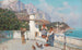 Scene van Capri - Giuseppe Giardiello — weergave van het kunstwerk