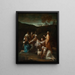 Jupiter onder de Corybantes - Giuseppe Maria Crespi — ingelijst kunstwerk aan de muur