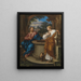 De Christus en de Samaritaanse vrouw - Giuseppe Nicola Nasini — ingelijst kunstwerk aan de muur