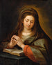 Madonna in gebed - Giuseppe Nuvolone — weergave van het kunstwerk