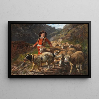 Giuseppe Palizzi - Schfer mit Herde.webp