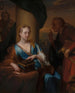 Een nutteloze les over moraal - Godfried Schalcken — weergave van het kunstwerk