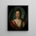 Anna Maria Gool - Godfried Schalcken — ingelijst kunstwerk aan de muur