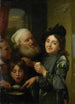 Chacun son goût - Godfried Schalcken — weergave van het kunstwerk