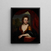 Portret van een onbekende vrouw - Godfried Schalcken — ingelijst kunstwerk aan de muur
