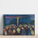 Reproductie van het schilderij Golgotha - Edvard Munch