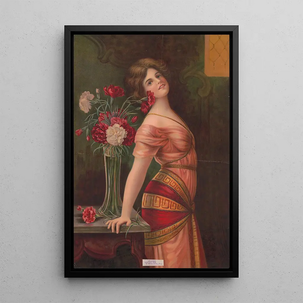 Œillets - Gotham Litho Co — ingelijst kunstwerk aan de muur