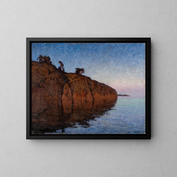At Dusk - Gottfrid Kallstenius — framed artwork on a wall