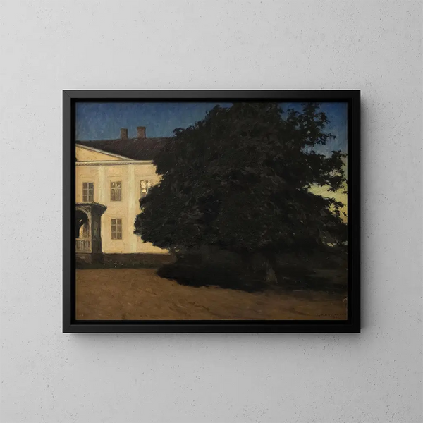 Le Manoir - Gottfrid Kallstenius — framed artwork on a wall