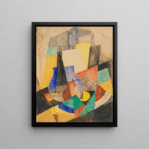 Gottfried Graf - Kubistisches Stillleben.webp