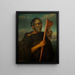 Thomas Waka Nene - Gottfried Lindauer — ingelijst kunstwerk aan de muur