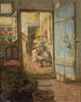 Poort blauw - Gotthardt Kuehl — weergave van het kunstwerk