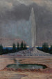 Castle Geyser Parc national de Yellowstone - Grafton Tyler Brown — weergave van het kunstwerk