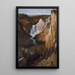 Vue des chutes inférieures Grand Canyon du Yellowstone - Grafton Tyler Brown — ingelijst kunstwerk aan de muur