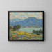 Landschap - Granville Redmond — ingelijst kunstwerk aan de muur