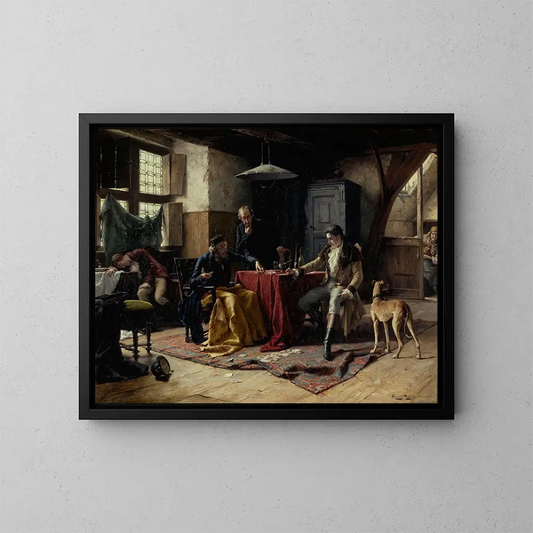 A Victim - Gérard Portielje — framed artwork on a wall