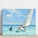 Reproductie van het schilderij Ground Swell - Edward Hopper