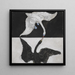 Reproductie van het schilderij Groep IXSUW - De zwaan nr. 1 - Hilma af Klint