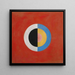 Groep IXSUW Nr 17 De zwaan Nr 17 - Hilma af Klint — ingelijst kunstwerk aan de muur