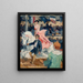 Cavalière - Gösta von Hennigs — ingelijst kunstwerk aan de muur