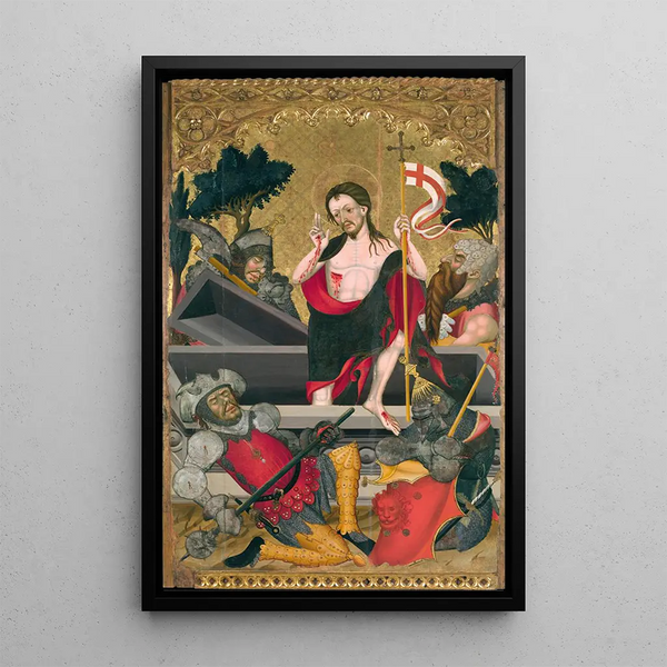 Opstanding van Christus - Guerau Gener — ingelijst kunstwerk aan de muur