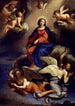 Assomption de la Vierge - Guercino — weergave van het kunstwerk