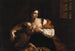 Caritas Romana - Guercino | Schilderij — weergave van het kunstwerk