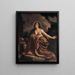 Madeleine pénitente - Guercino — ingelijst kunstwerk aan de muur