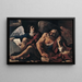 Sint Matthäus en de engel - Guercino — ingelijst kunstwerk aan de muur