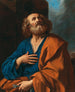 Sint Pieter - Guercino — weergave van het kunstwerk