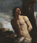 Sint Sebastiaan - Guercino — weergave van het kunstwerk