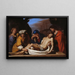 La Mise au tombeau - Guercino — ingelijst kunstwerk aan de muur