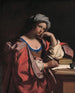 La Sibylle persane - Guercino — weergave van het kunstwerk