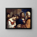 De overspelige vrouw - Guercino — ingelijst kunstwerk aan de muur