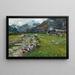 Sappada - Guglielmo Ciardi — ingelijst kunstwerk aan de muur