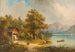 Aan het meer van Luzern - Guido Hampe — weergave van het kunstwerk