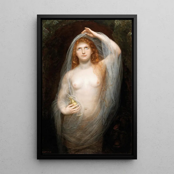 Eurydice - Guido Philipp Schmitt — ingelijst kunstwerk aan de muur