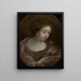Buste van een vrouw met een tulband - Guido Reni — ingelijst kunstwerk aan de muur