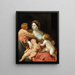 Charité - Guido Reni — ingelijst kunstwerk aan de muur