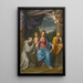 Heilige Familie met Sint Franciscus - Guido Reni — ingelijst kunstwerk aan de muur
